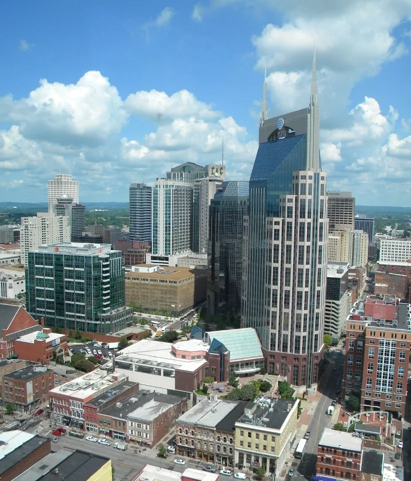 Commercial Roofing in Downtown Nashville, TN