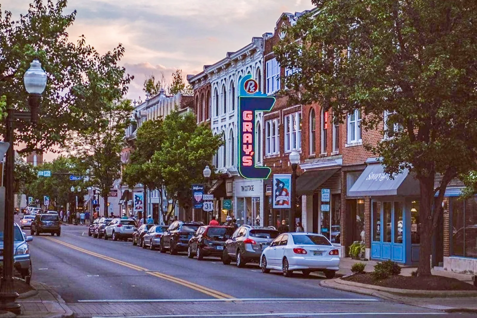 Commercial Roofing in Historic Downtown Franklin, TN