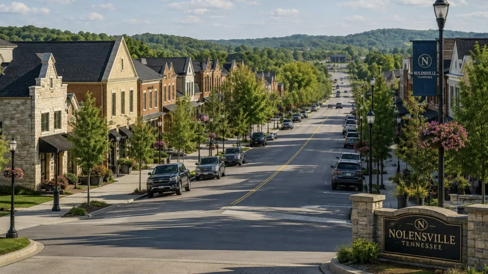 Commercial Roofing on Mallory Lane and Royal Oaks Boulevard, Franklin, TN