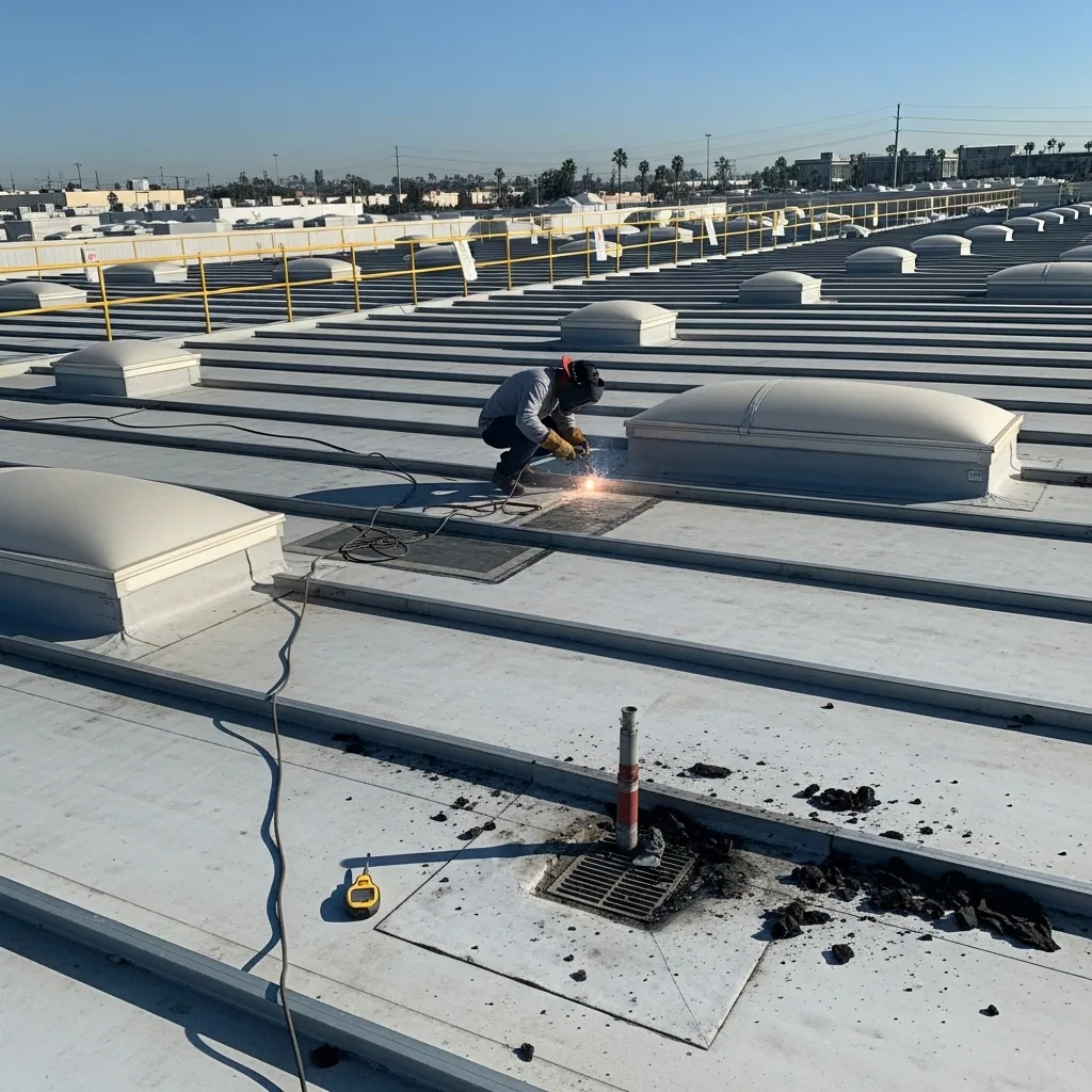 Commercial Roof Leak Repair in Franklin, TN